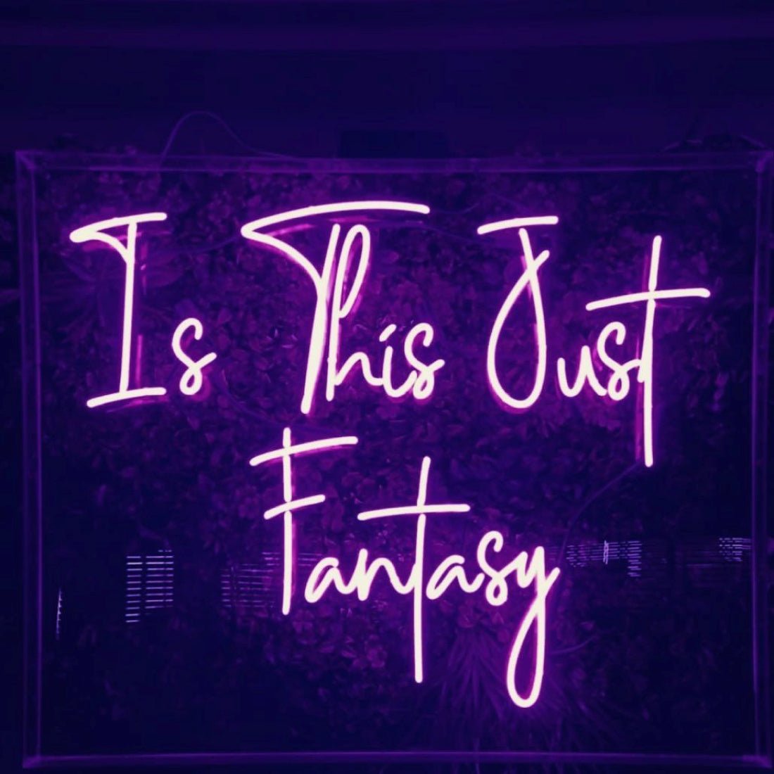 Is This Just Fantasy Led Sign Business Neon Sign - Shineneon