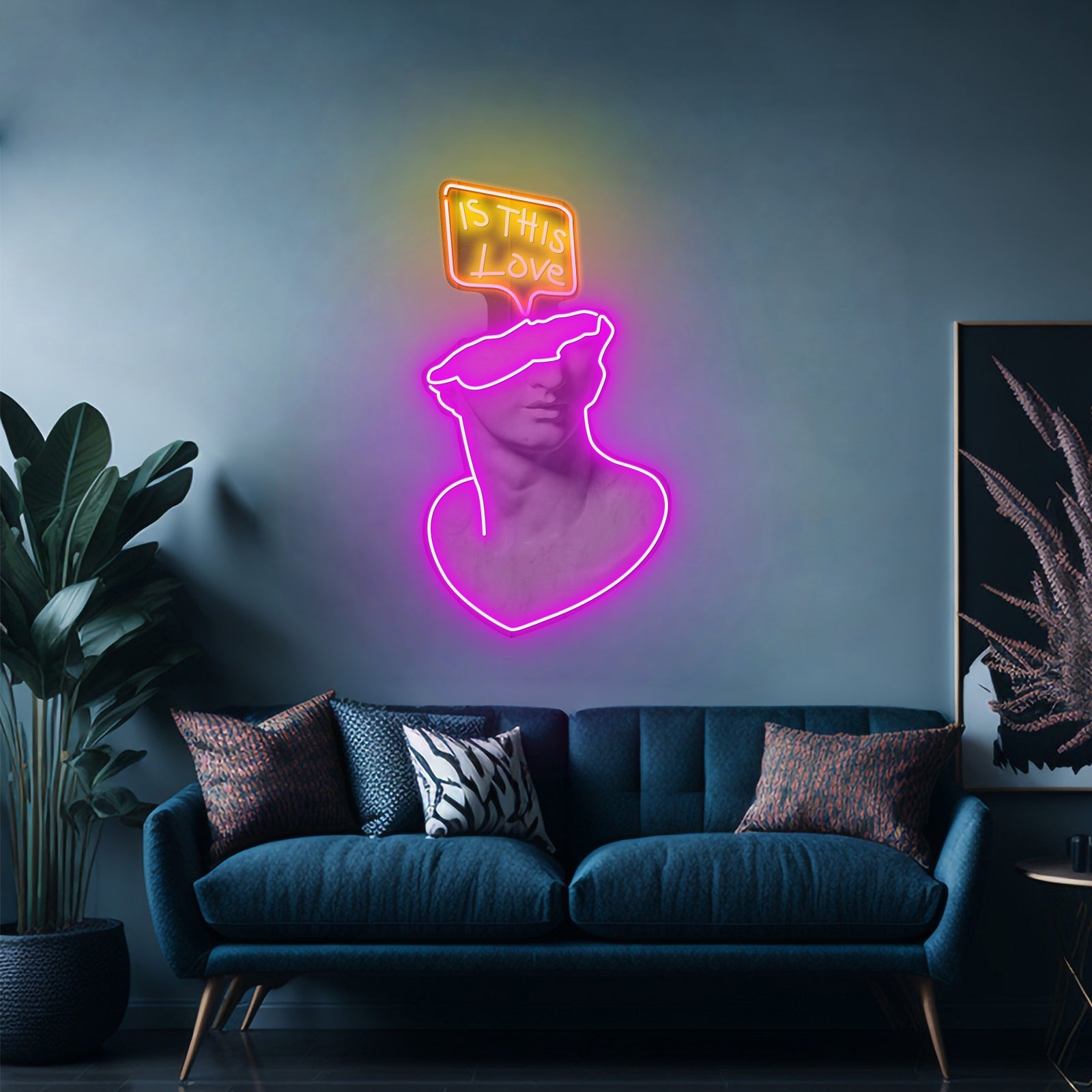 Is This Love Custom Led Signs Artwork For Sale - Shineneon