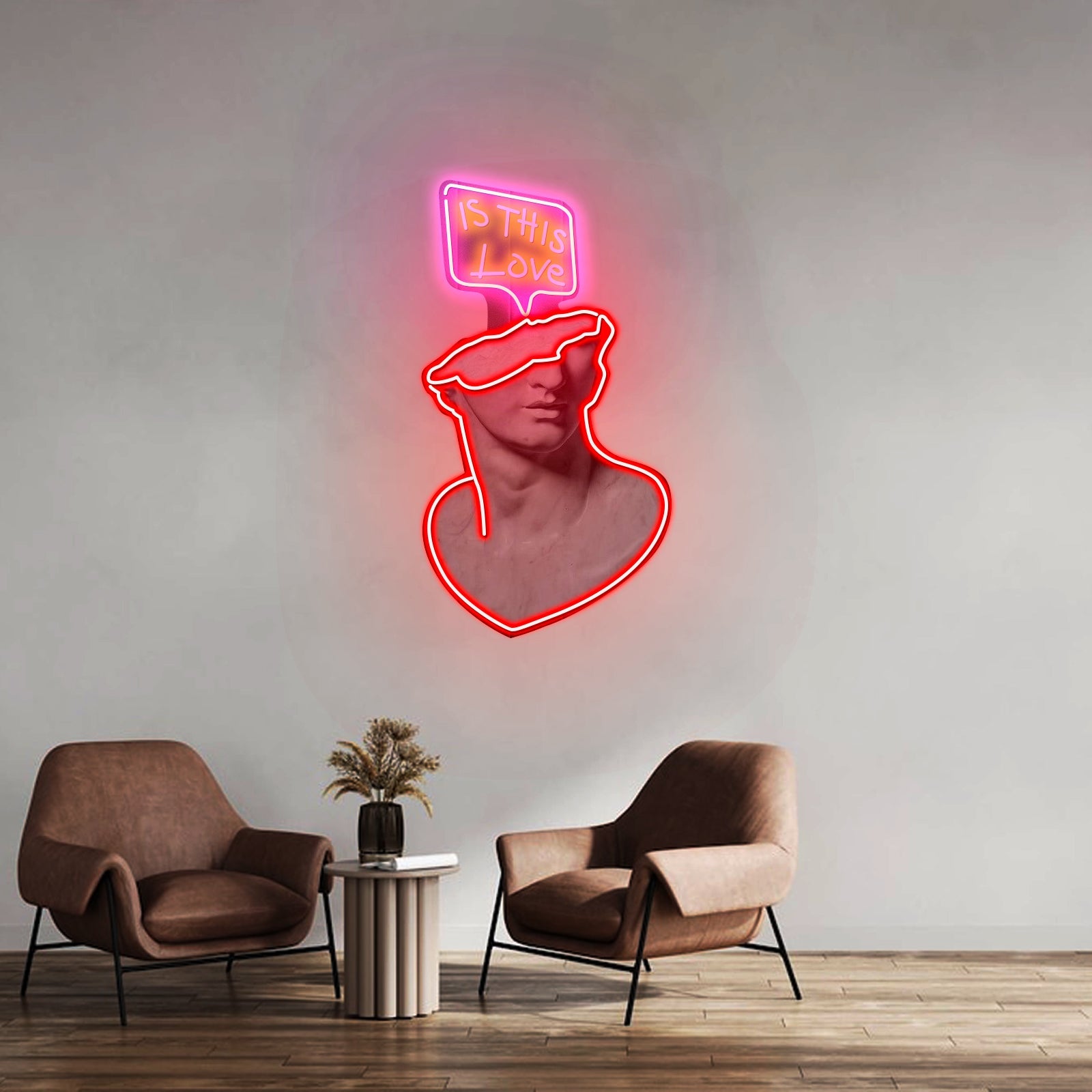 Is This Love Custom Led Signs Artwork For Sale - Shineneon