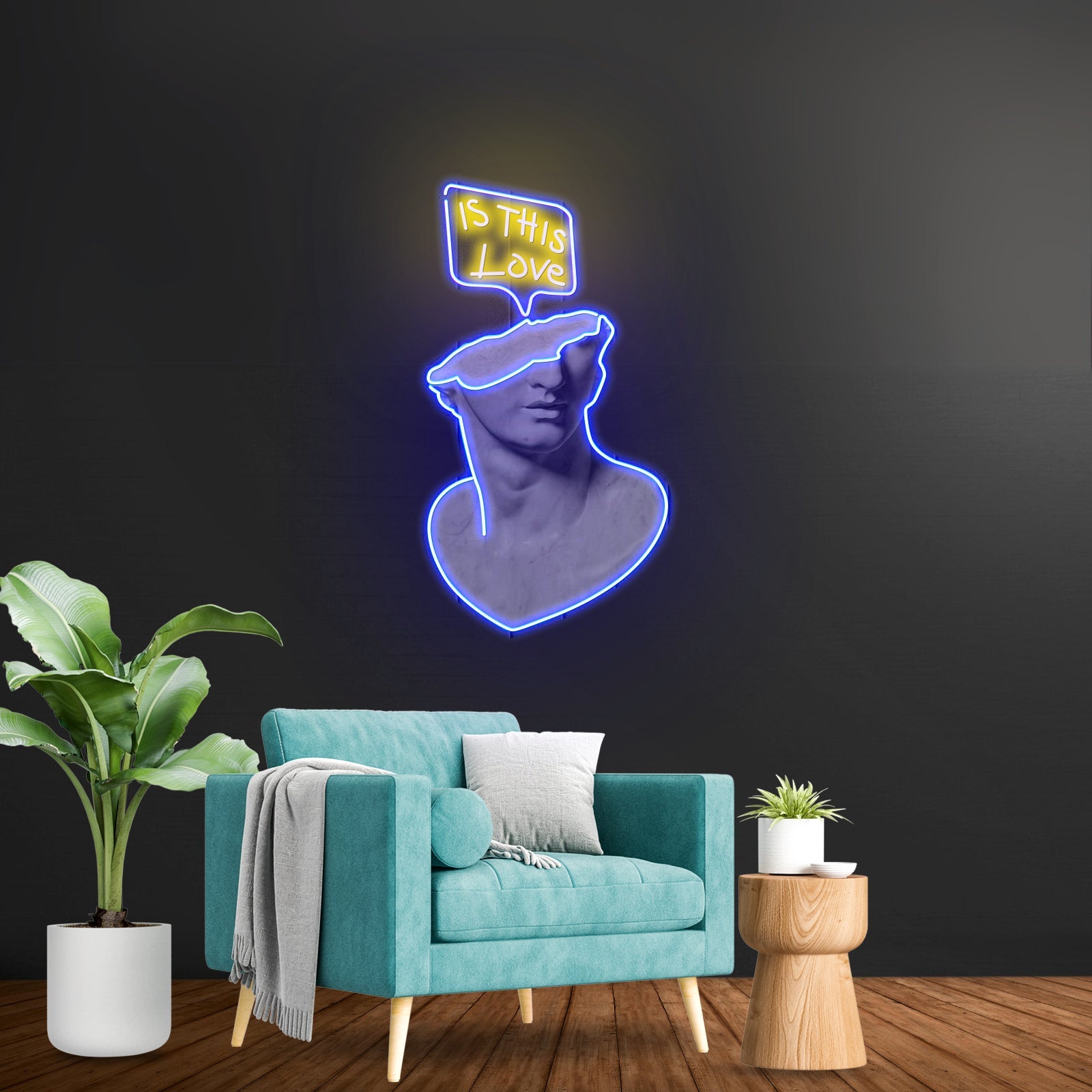 Is This Love Custom Led Signs Artwork For Sale - Shineneon