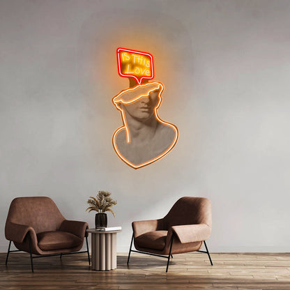 Is This Love Custom Led Signs Artwork For Sale - Shineneon