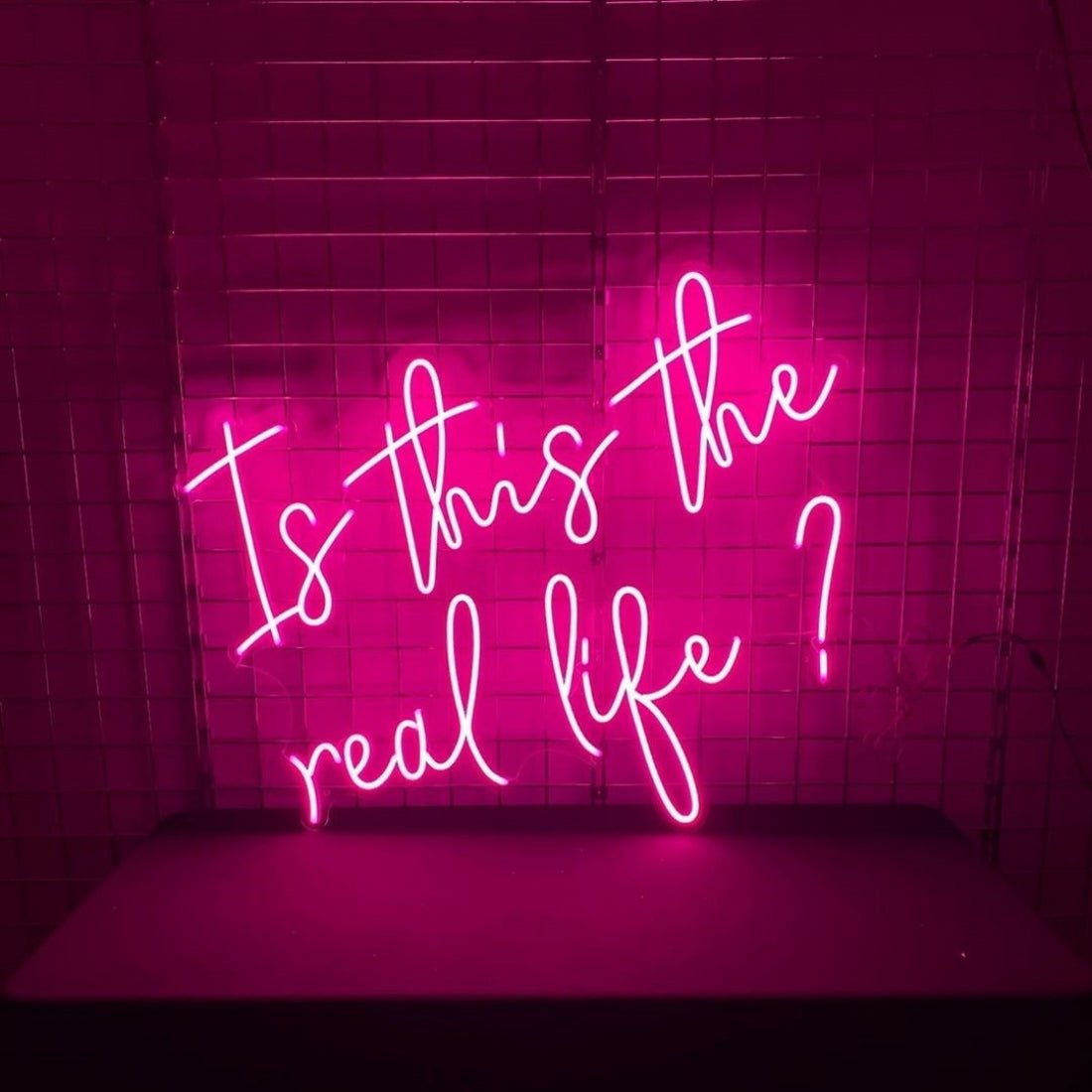 Is This The Real Life Led Sign Business Neon Sign - Shineneon