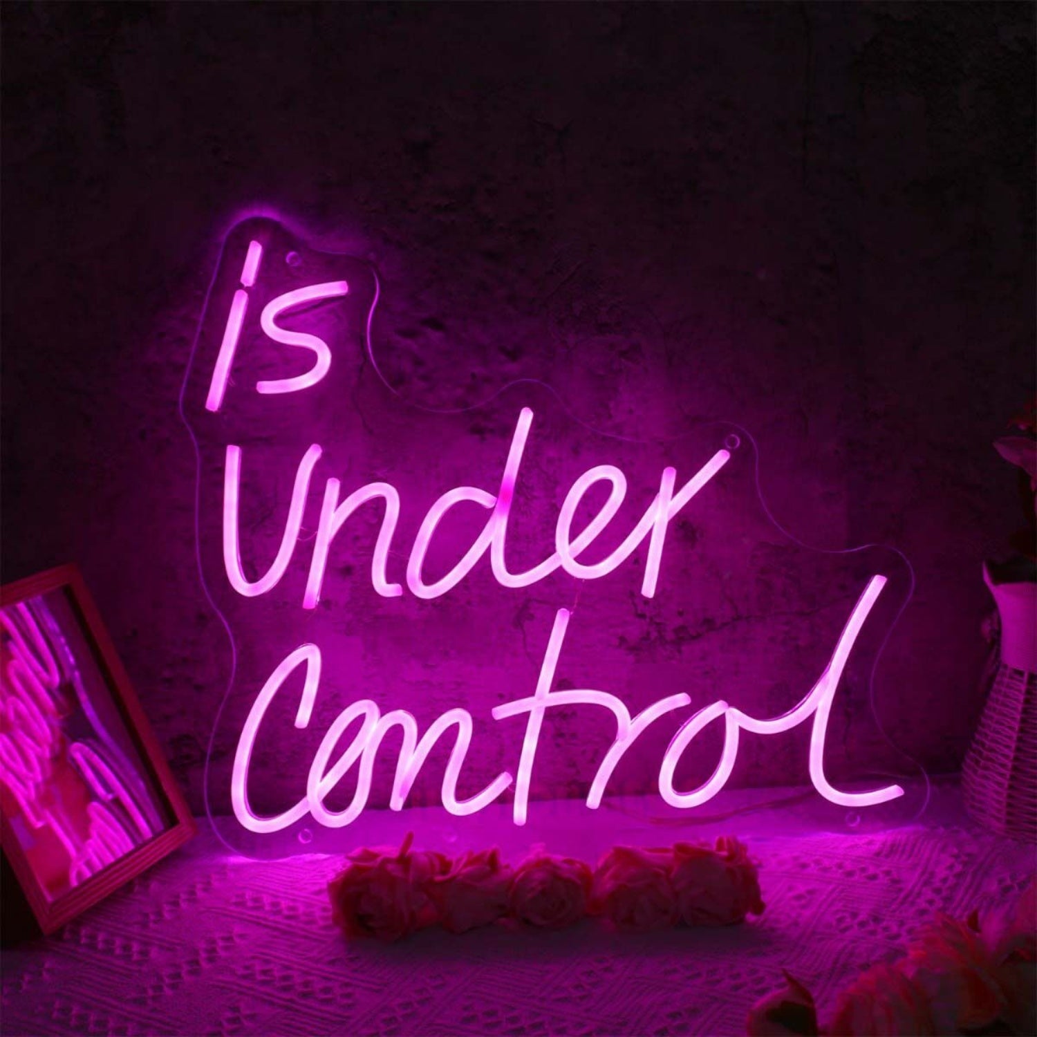 Is Under Control Led Neon Sign - Shineneon