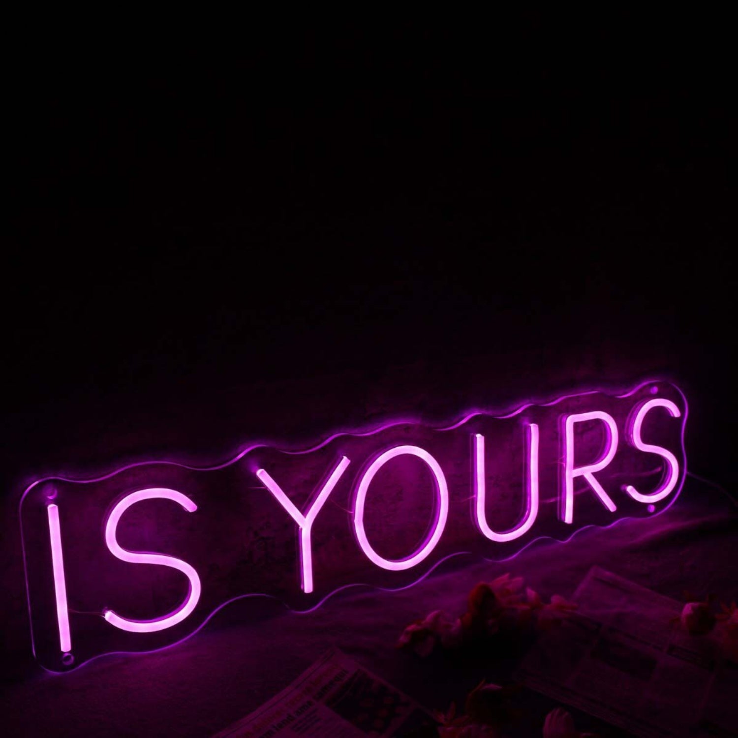 Is Your Pink Custom Led Neon Sign - Shineneon