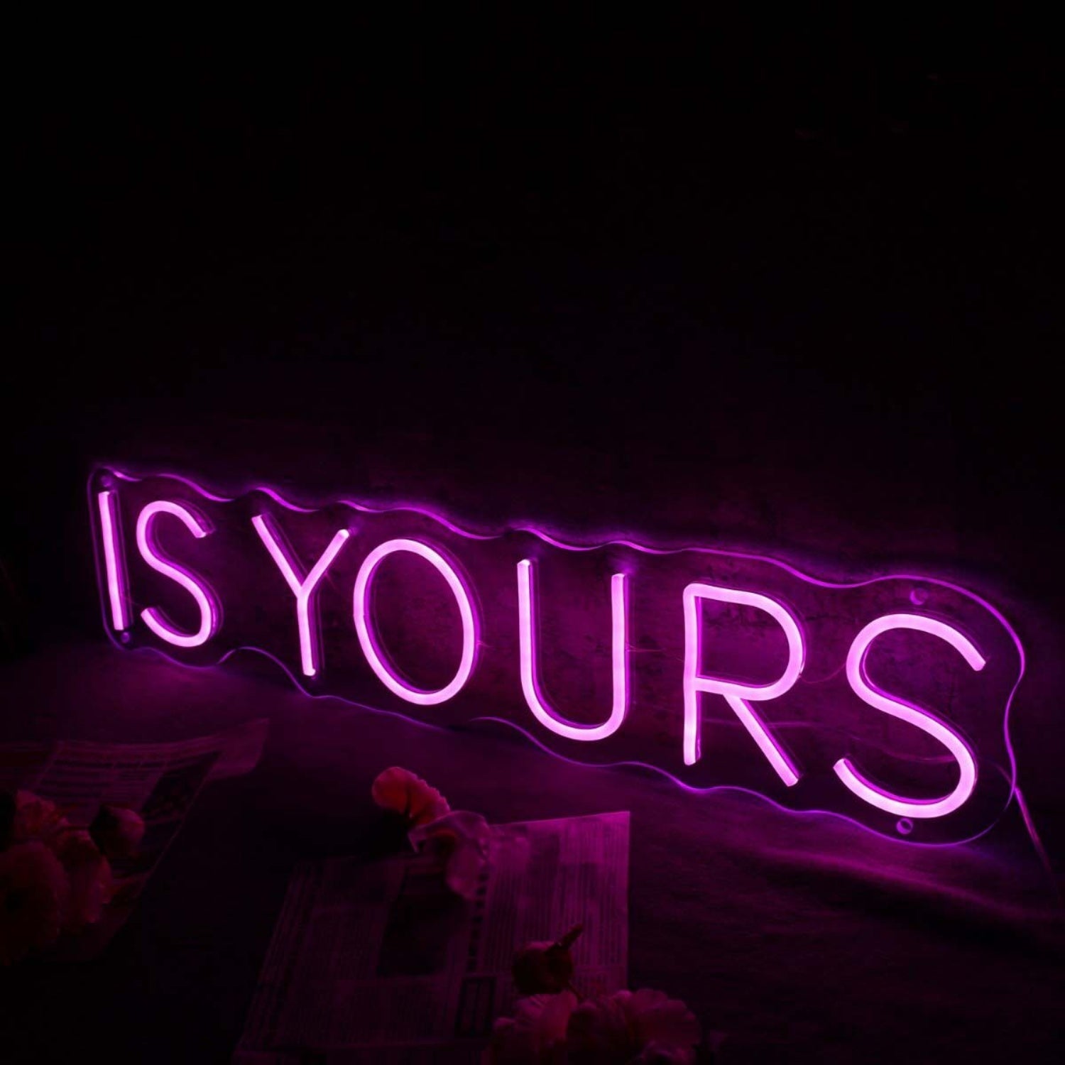 Is Your Pink Custom Led Neon Sign - Shineneon