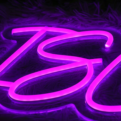 Isla Purple Led Neon Sign - Shineneon