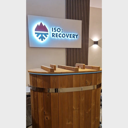 Iso Recovery 3D Backlit Channel Letters Led Light Sign - Shineneon
