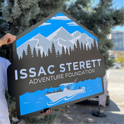 Issac Stereet 3D Frontlit Channel Letters Led Light Sign