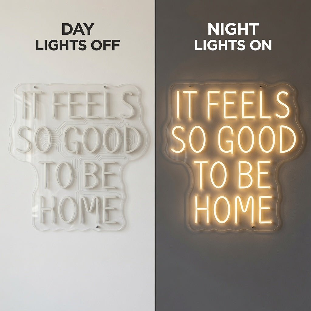 It Feels So Good To Be Home LED Neon Sign - Shineneon