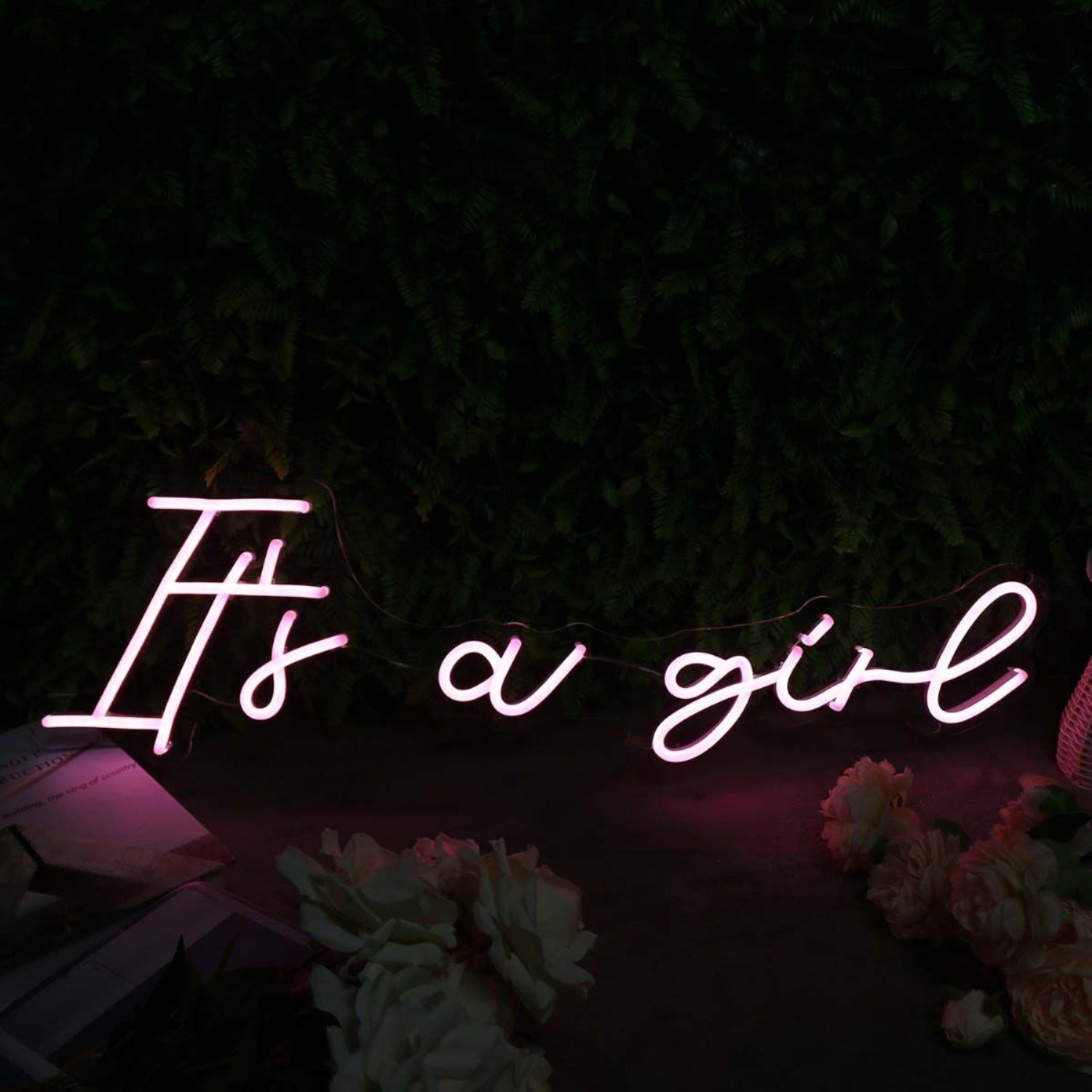 It Is A Girl Pink Led Neon Sign | Shineneon