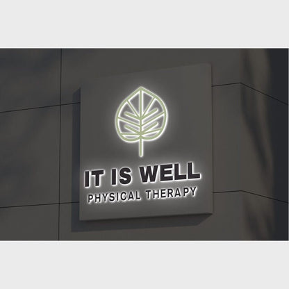 It Is Well Physical Therapy 3D Backlit Channel Letters Led Light Sign - Shineneon
