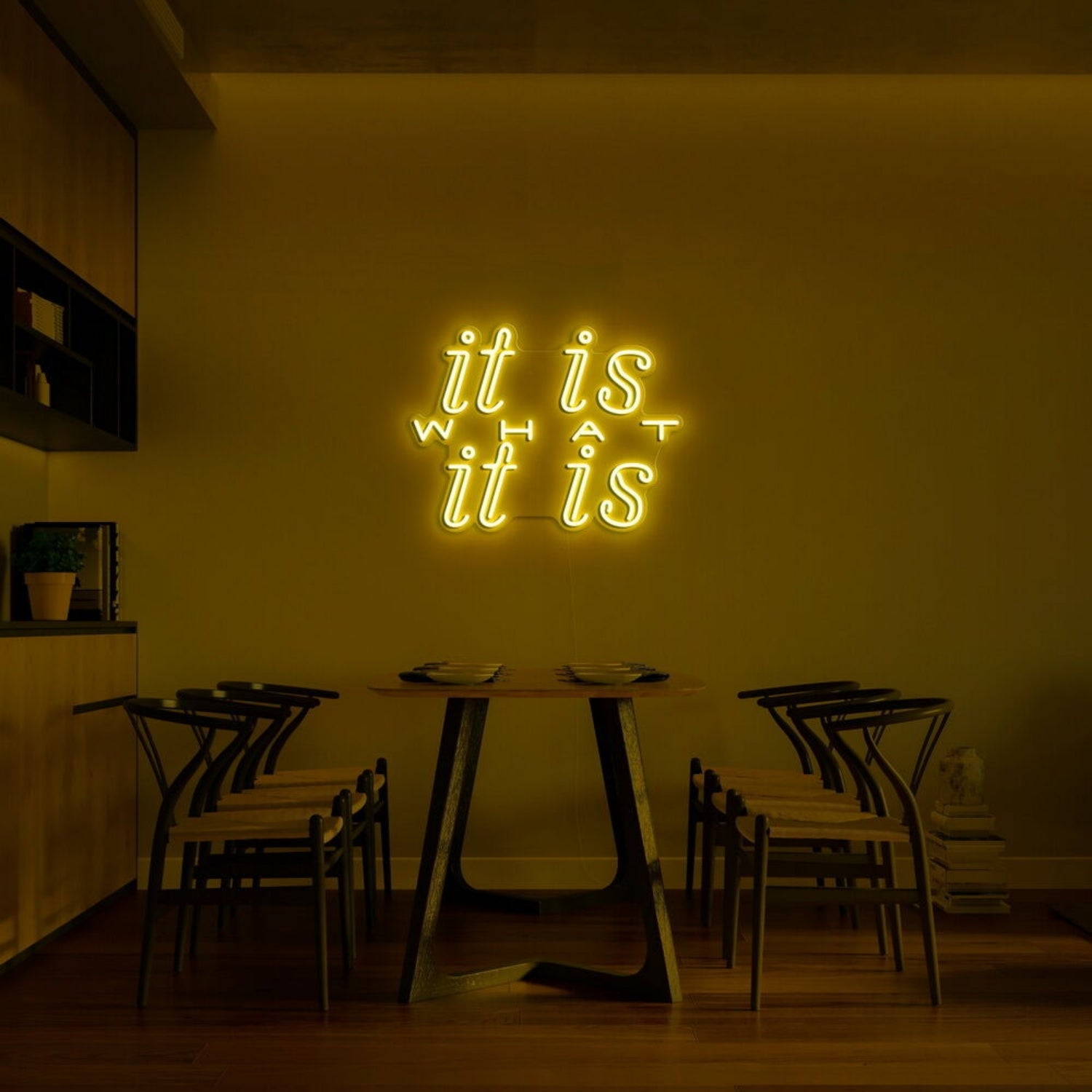 It Is What It Is V1 Led Neon Sign - Shineneon
