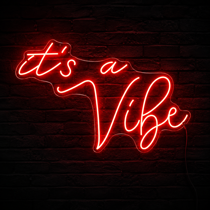 It S A Vibe Wall Decor LED Neon Sign - 02 High-Converting Product Image