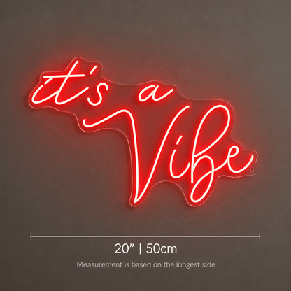 It S A Vibe Wall Decor LED Neon Sign - Shineneon