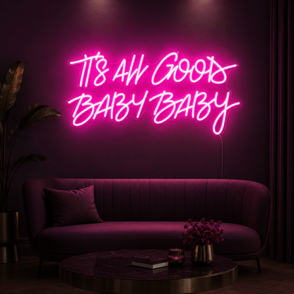 It S All Good Baby Room Decor LED Neon Sign - Shineneon