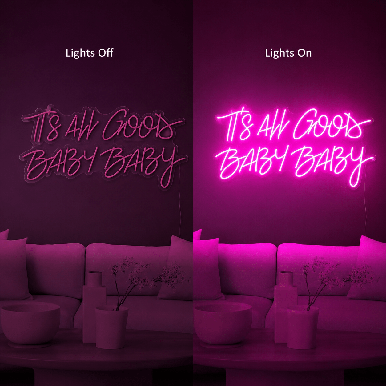 It S All Good Baby Room Decor LED Neon Sign - Shineneon