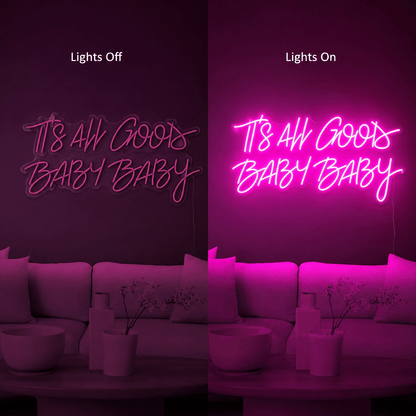 It S All Good Baby Room Decor LED Neon Sign - Shineneon