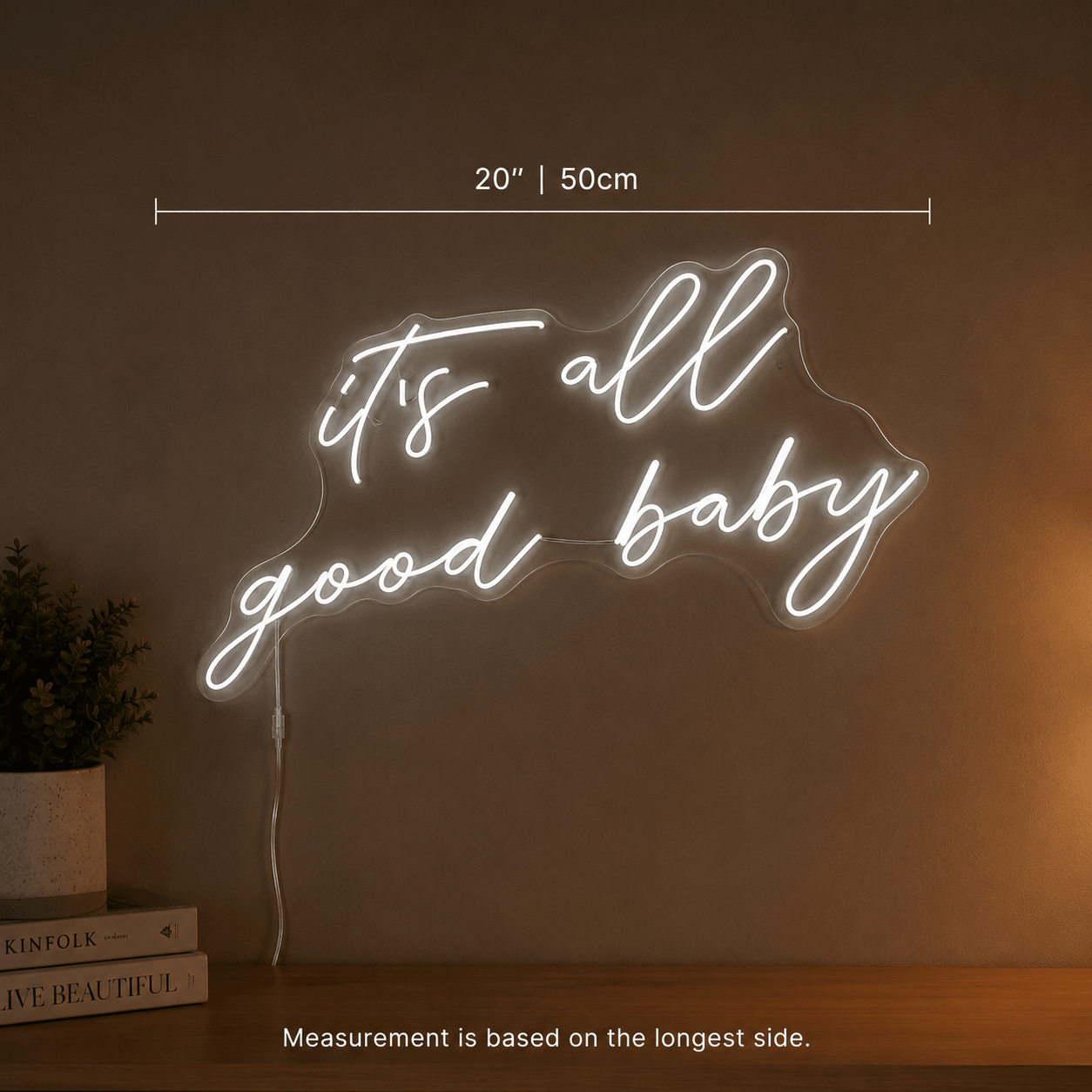 It S All Good Baby Wall Decor LED Neon Sign - Shineneon