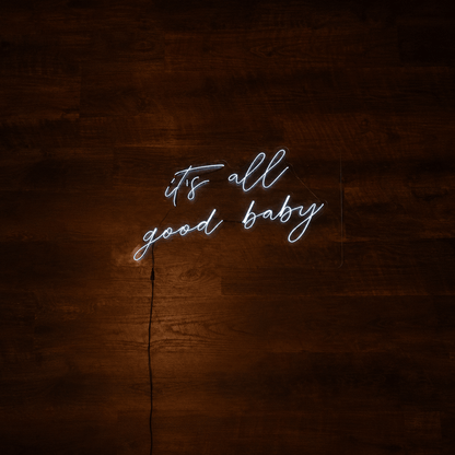 It S All Good Baby Wall Decor LED Neon Sign - Shineneon