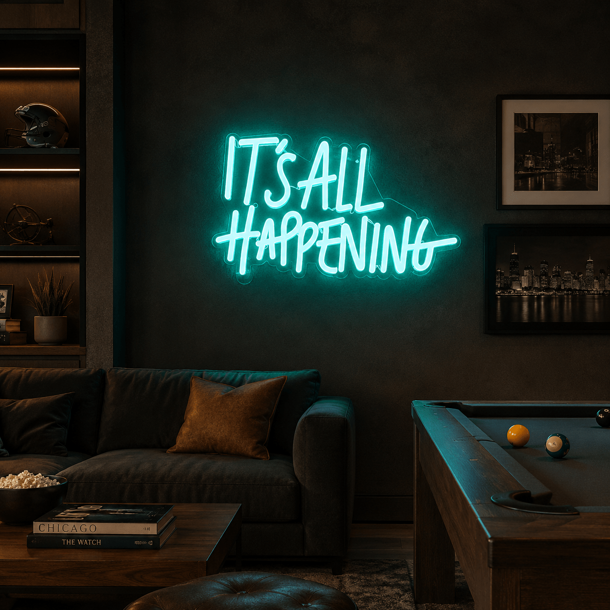 It S All Happening LED Neon Sign - Shineneon