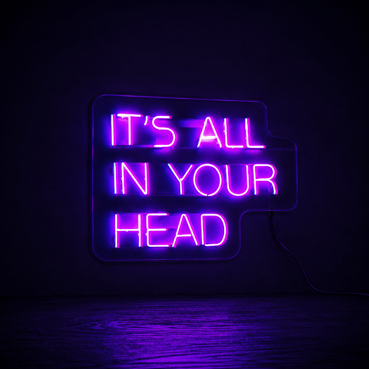 It S All LED Neon Sign - Shineneon