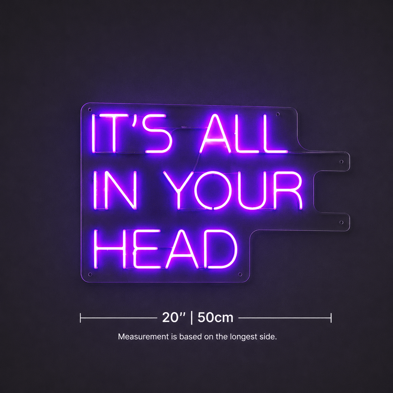 It S All LED Neon Sign - Shineneon