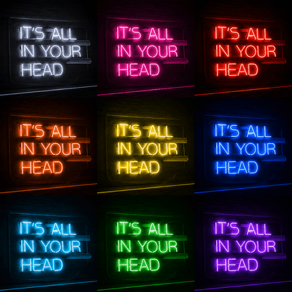 It S All LED Neon Sign - Shineneon