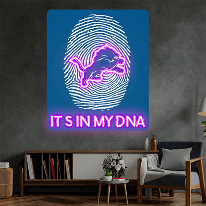 IT S IN MY DNA Custom Neon Sign - Shineneon
