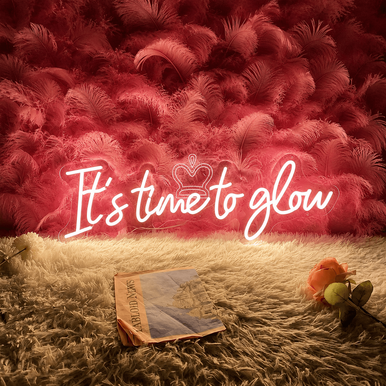It S Time To Glou LED Neon Sign - Shineneon