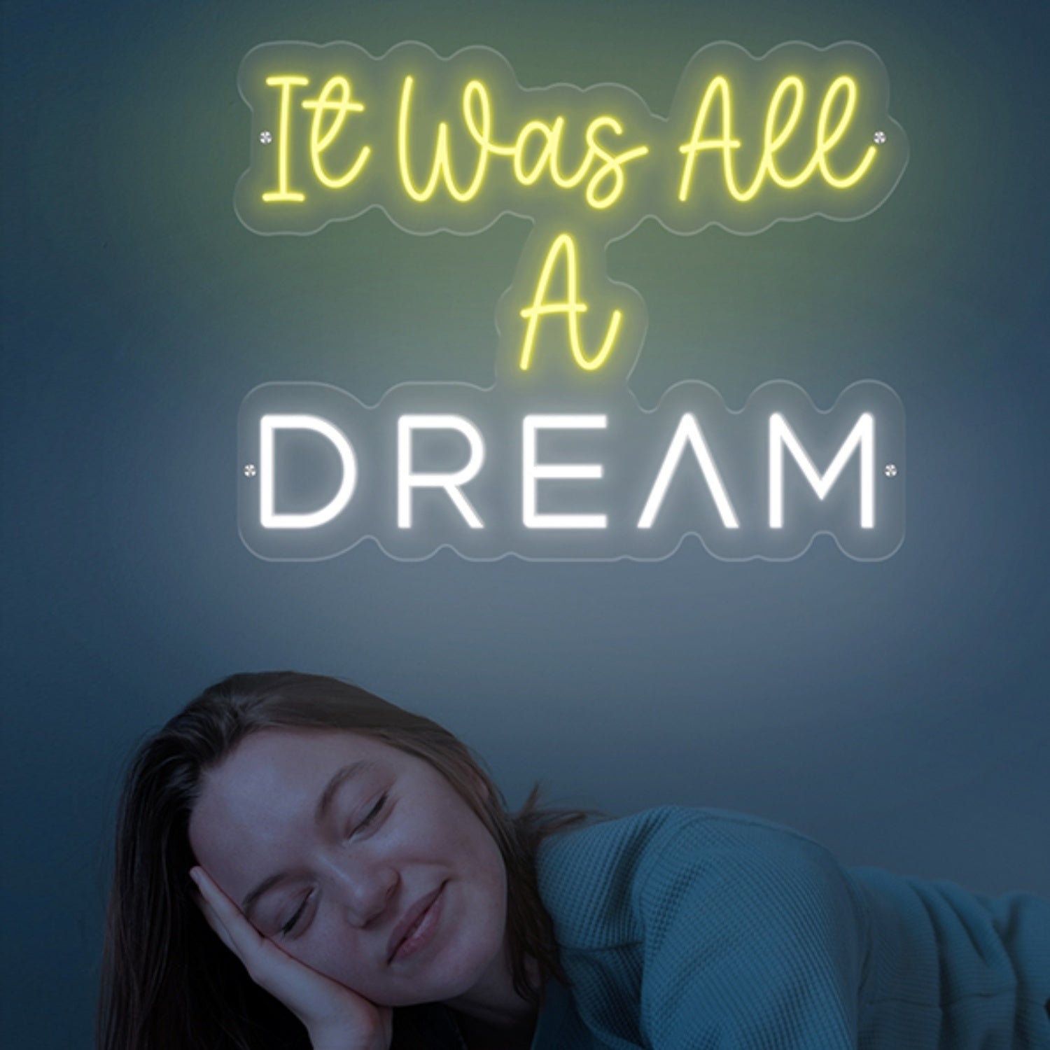 It Was All A Dream Led Neon Sign Wall Art Decor | Shineneon