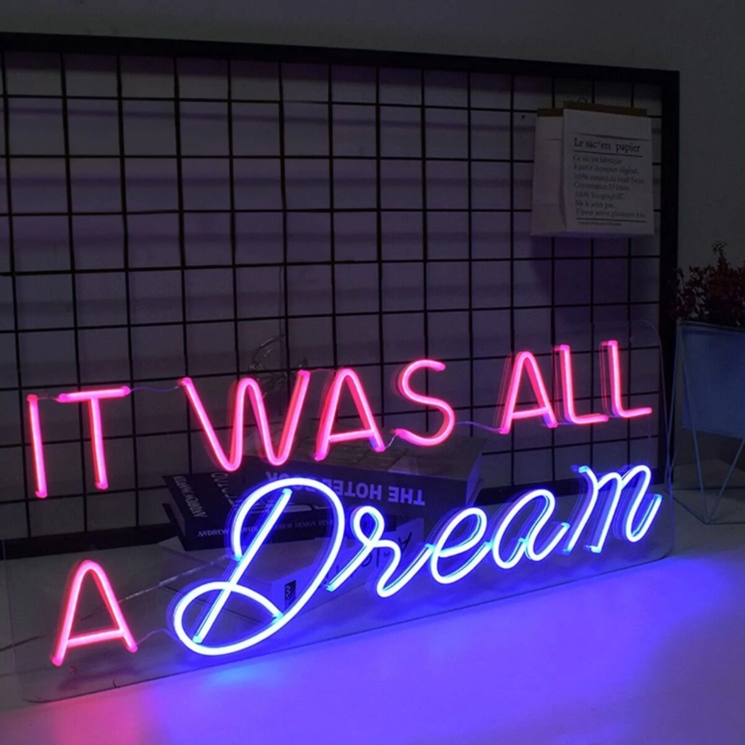 It Was All A Dream V1 Led Neon Sign - Shineneon
