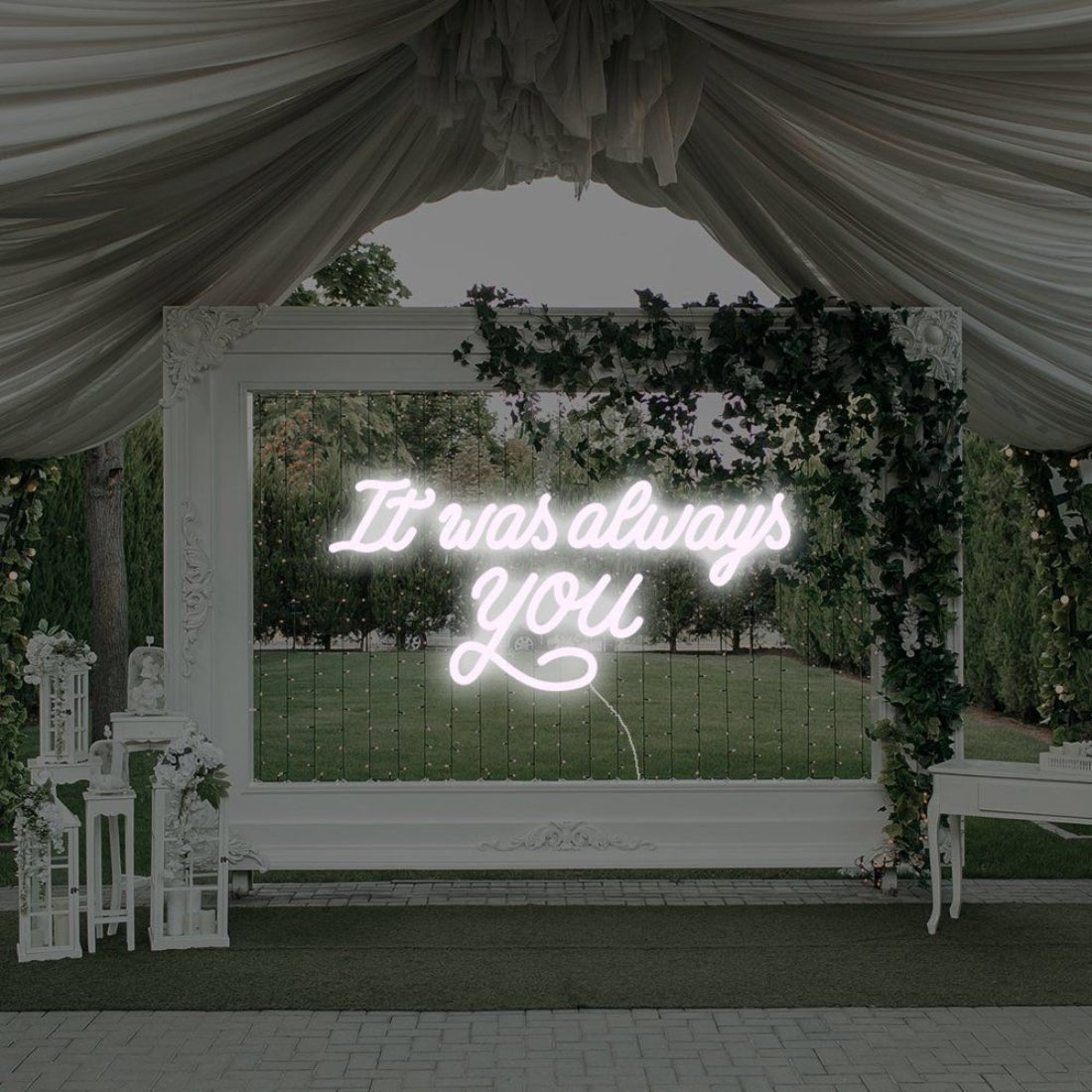 It Was Always You Led Sign Business Neon Sign For Room - Shineneon