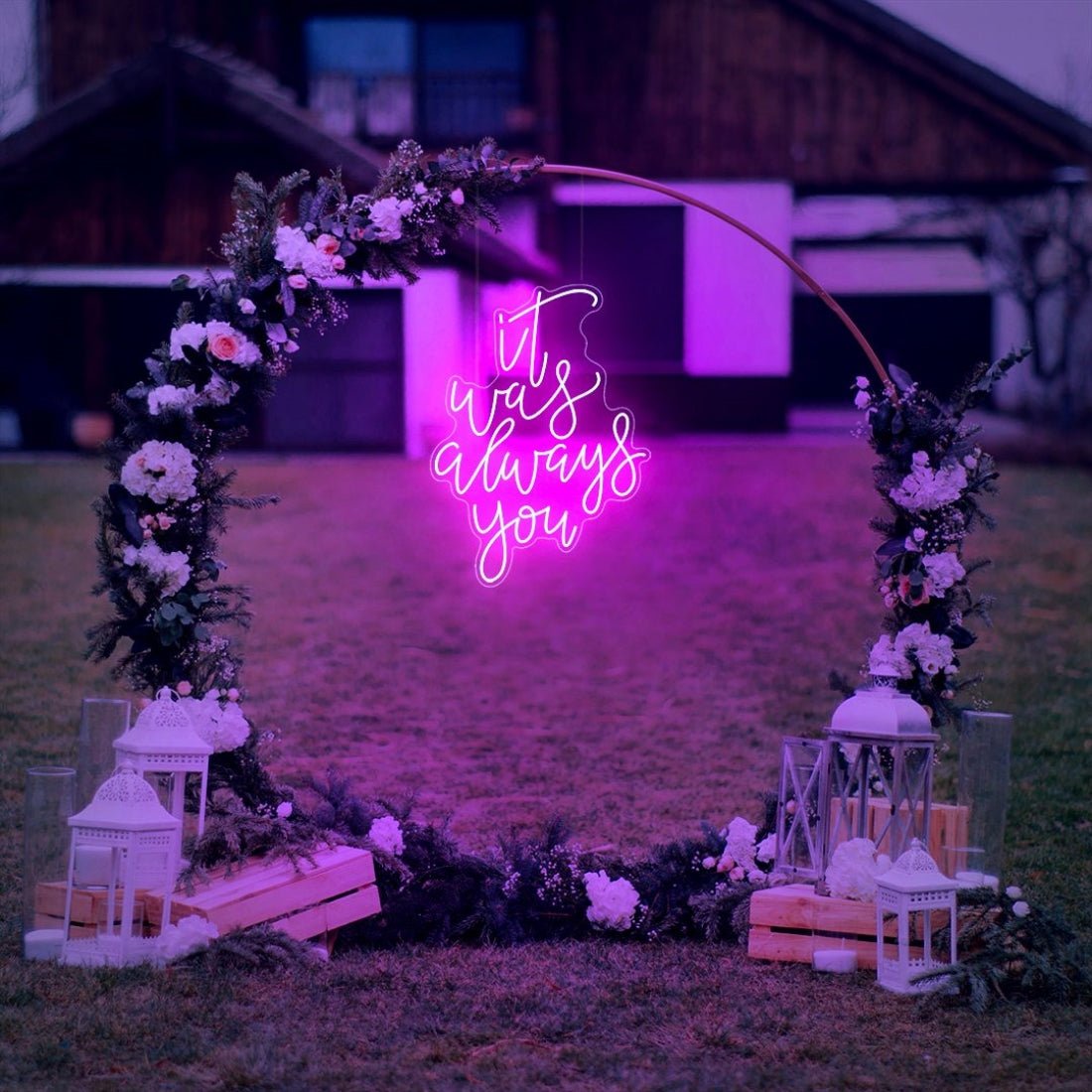 It Was Always You Led Sign Business Neon Signs - Shineneon