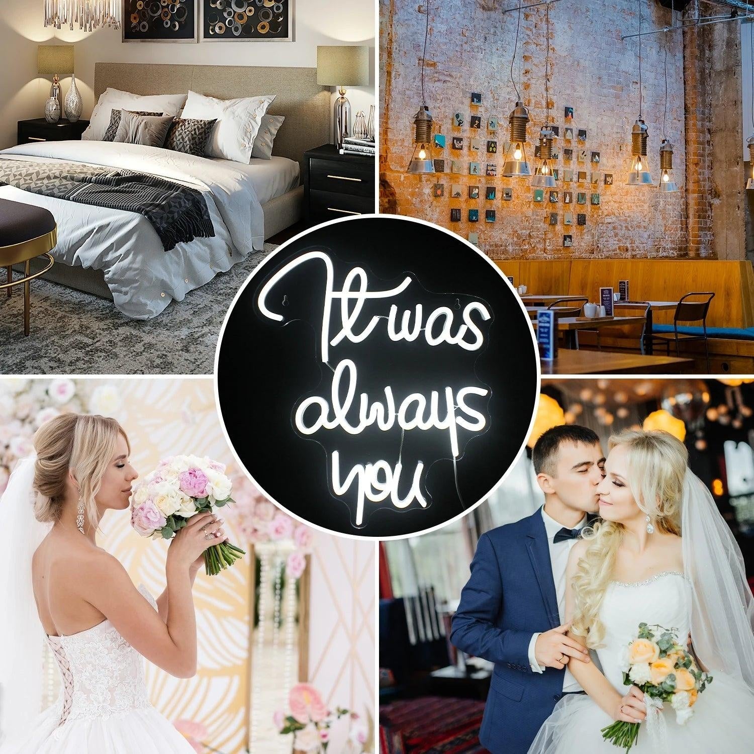 It Was Always You White Glow Led Neon Sign For Romantic Decor Indoor Ambiance - Shineneon