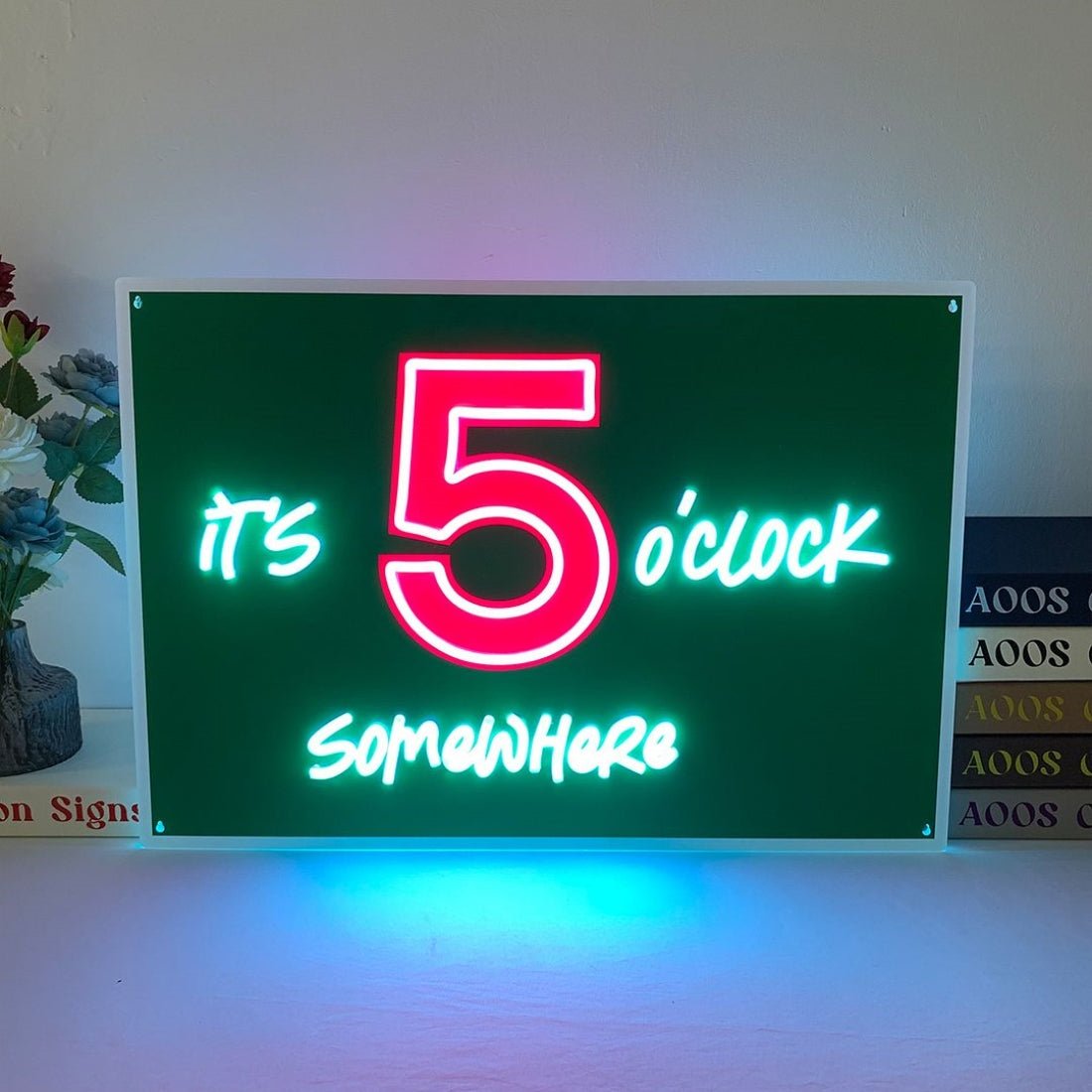Its 5 Oclock Somewhere Led Sign Business Neon Sign - Shineneon