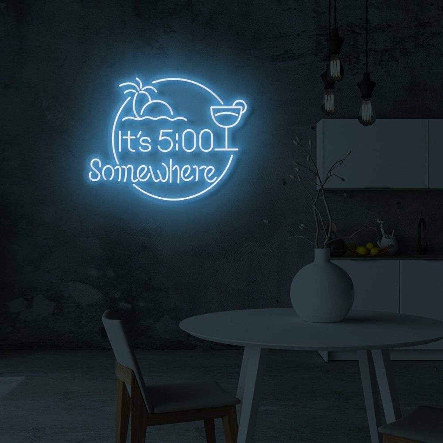 Its 5 Somewhere Cocktails Led Neon Sign | Shineneon