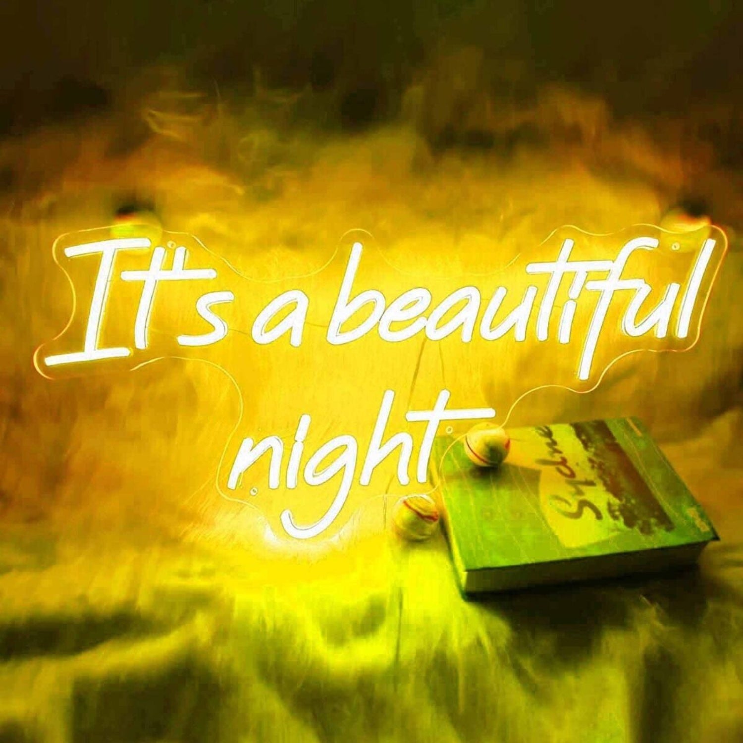 Its A Beautiful Night Marriage Room Wall Neon Sign | Shineneon
