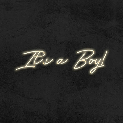 Its A Boy Babyshower Led Neon Sign | Shineneon