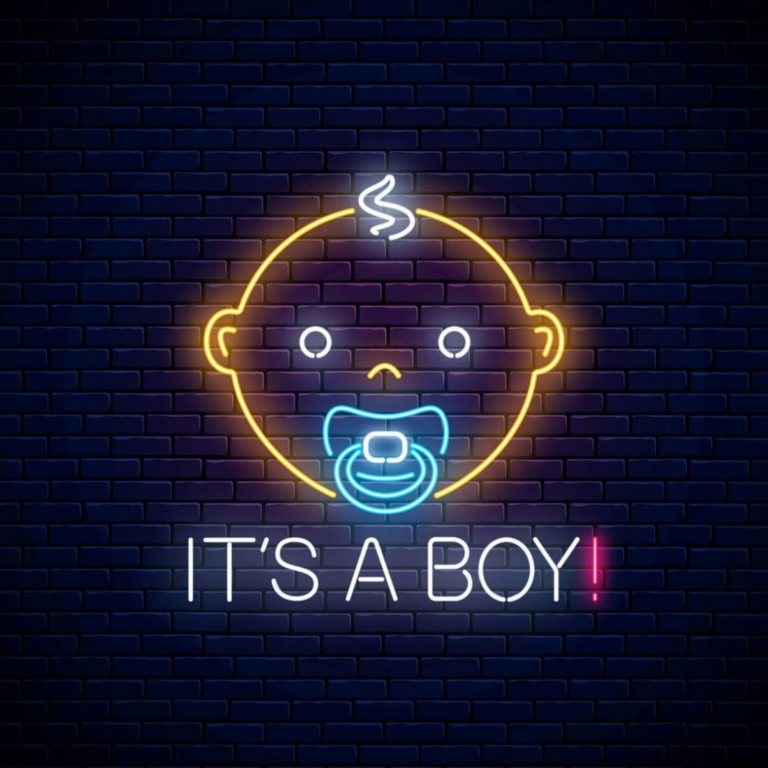 Its A Boy Led Sign Business Neon Sign - Shineneon