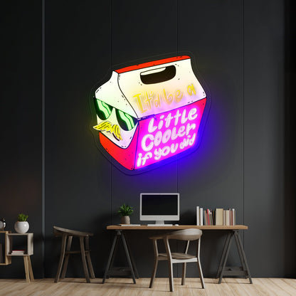 Its A Colourful World Artwork Room Lights Neon - Shineneon