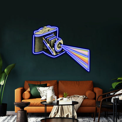 Its A Colourful World Artwork Room Lights Neon - Shineneon