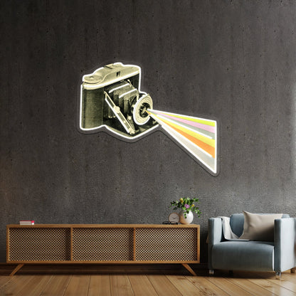 Its A Colourful World Artwork Room Lights Neon - Shineneon