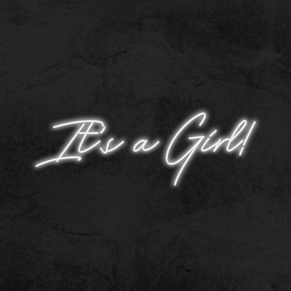 Its A Girl Babyshower Led Neon Sign | Shineneon