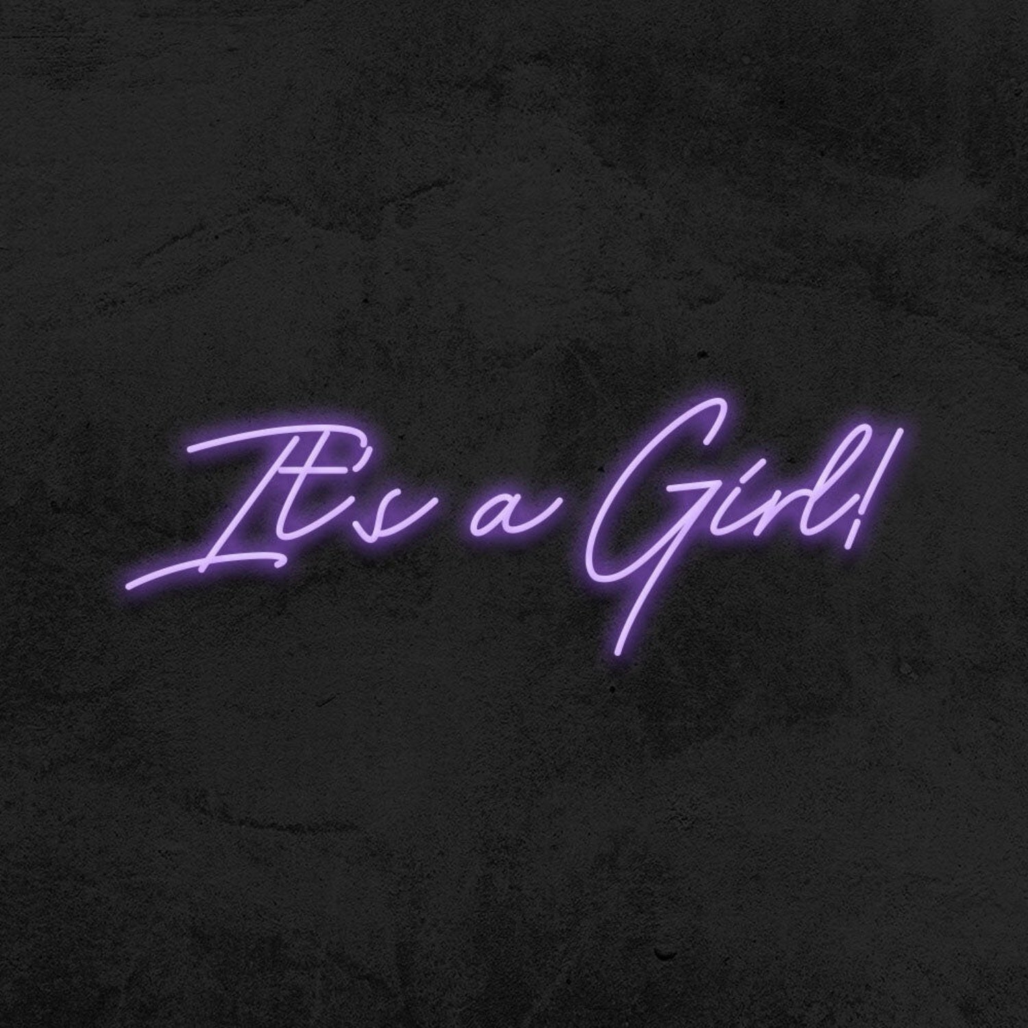 Its A Girl Babyshower Led Neon Sign | Shineneon