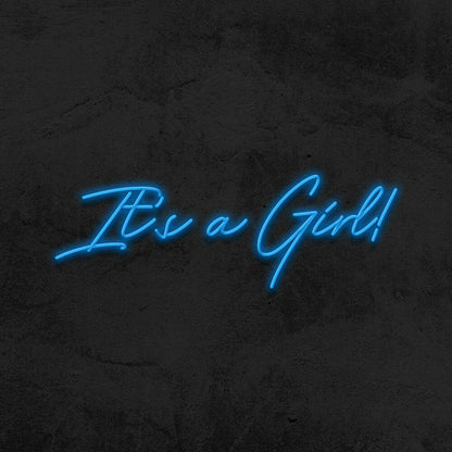 Its A Girl Babyshower Led Neon Sign | Shineneon