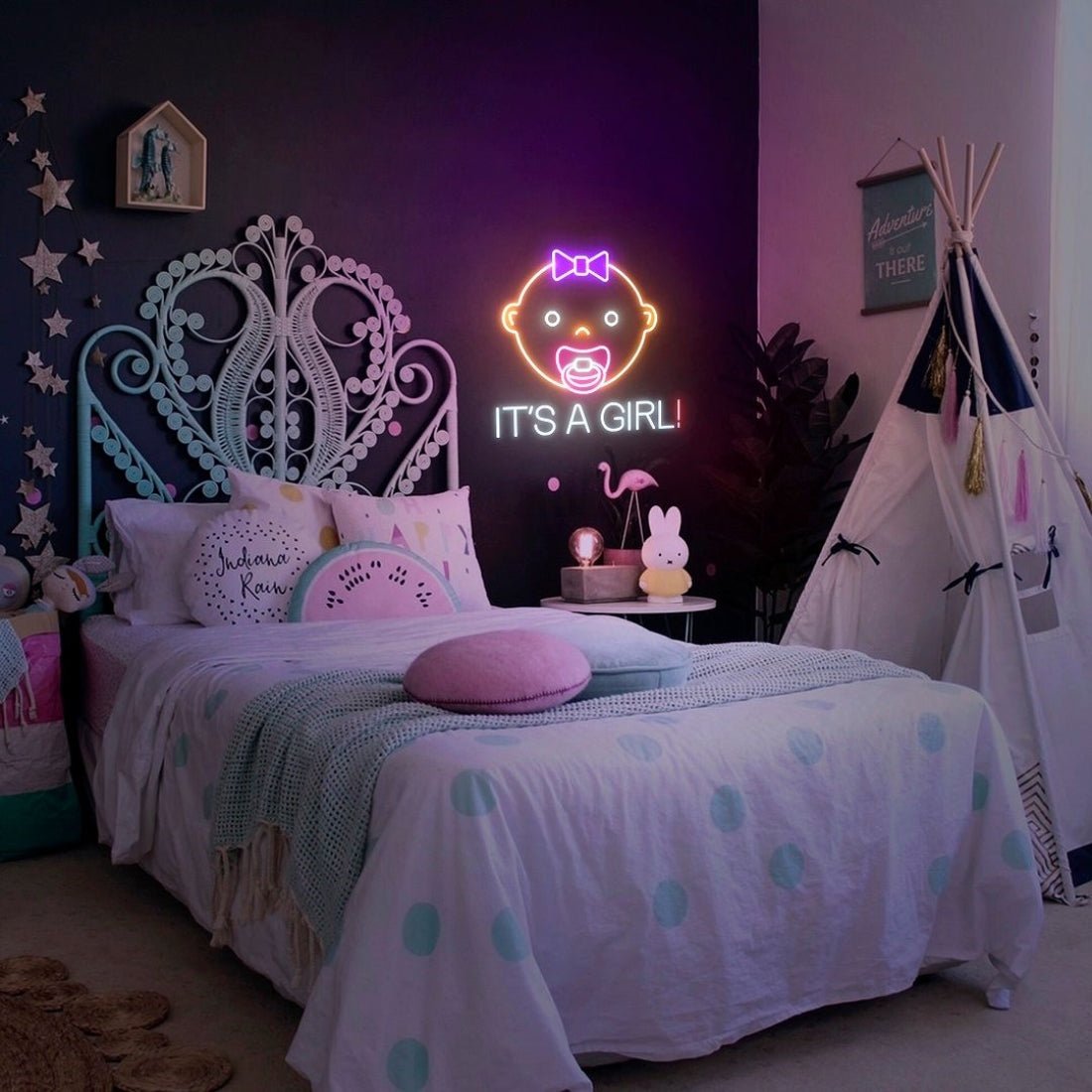 Its A Girl Led Sign Business Neon Sign - Shineneon