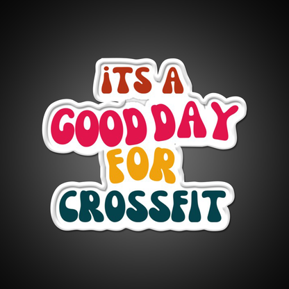 Its A Good Day For Crossfit Gym Fitness Led Neon Sign Rgb Color - LED neon sign view 11