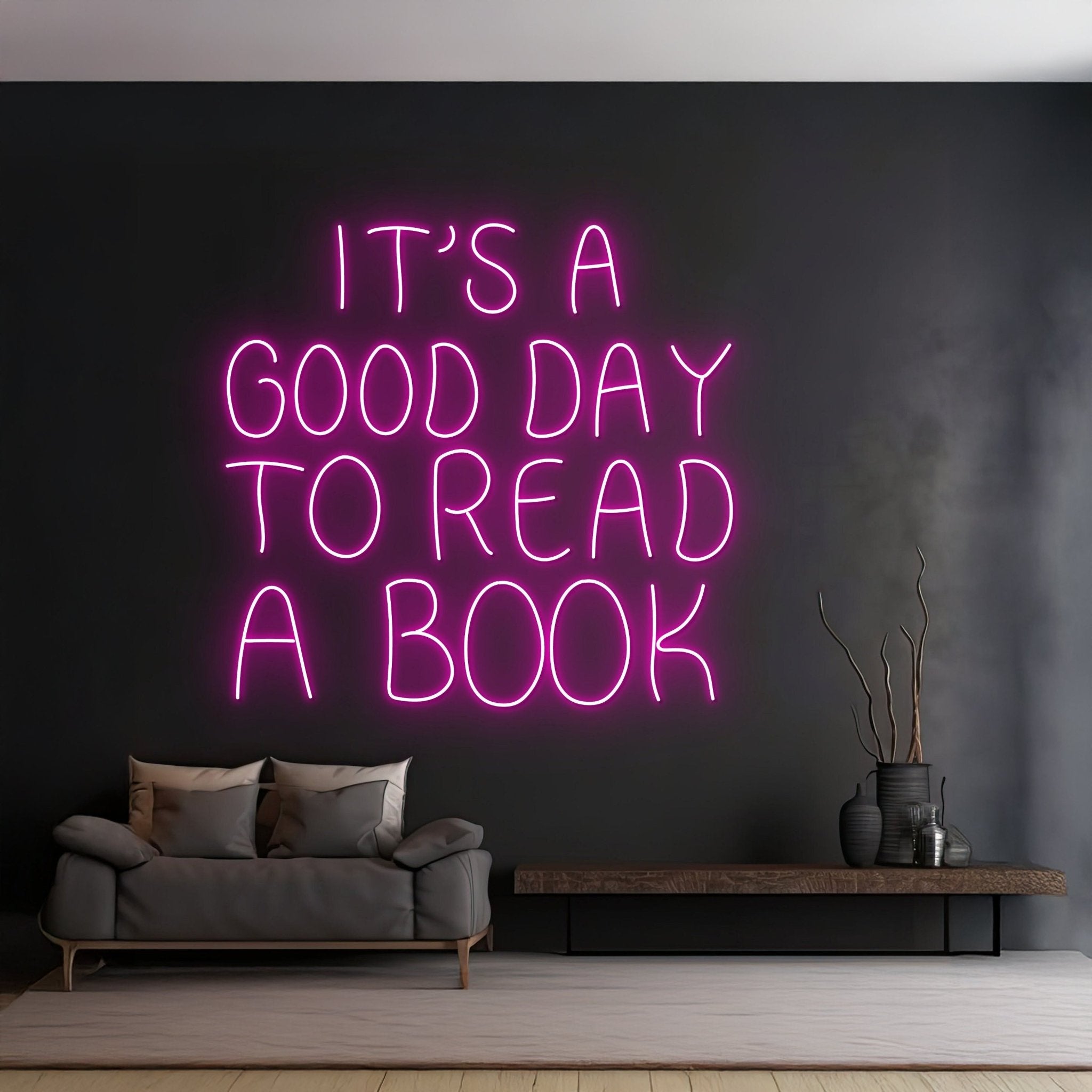Its A Good Day To Read A Book Neon Sign - Shineneon