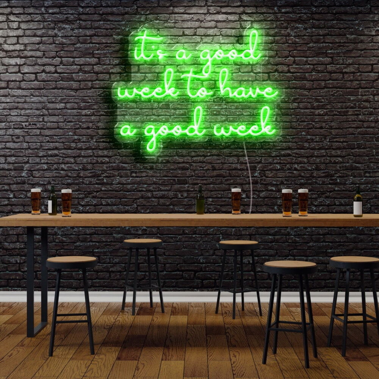 Its A Good Week To Have A Good Week Led Neon Sign | Shineneon