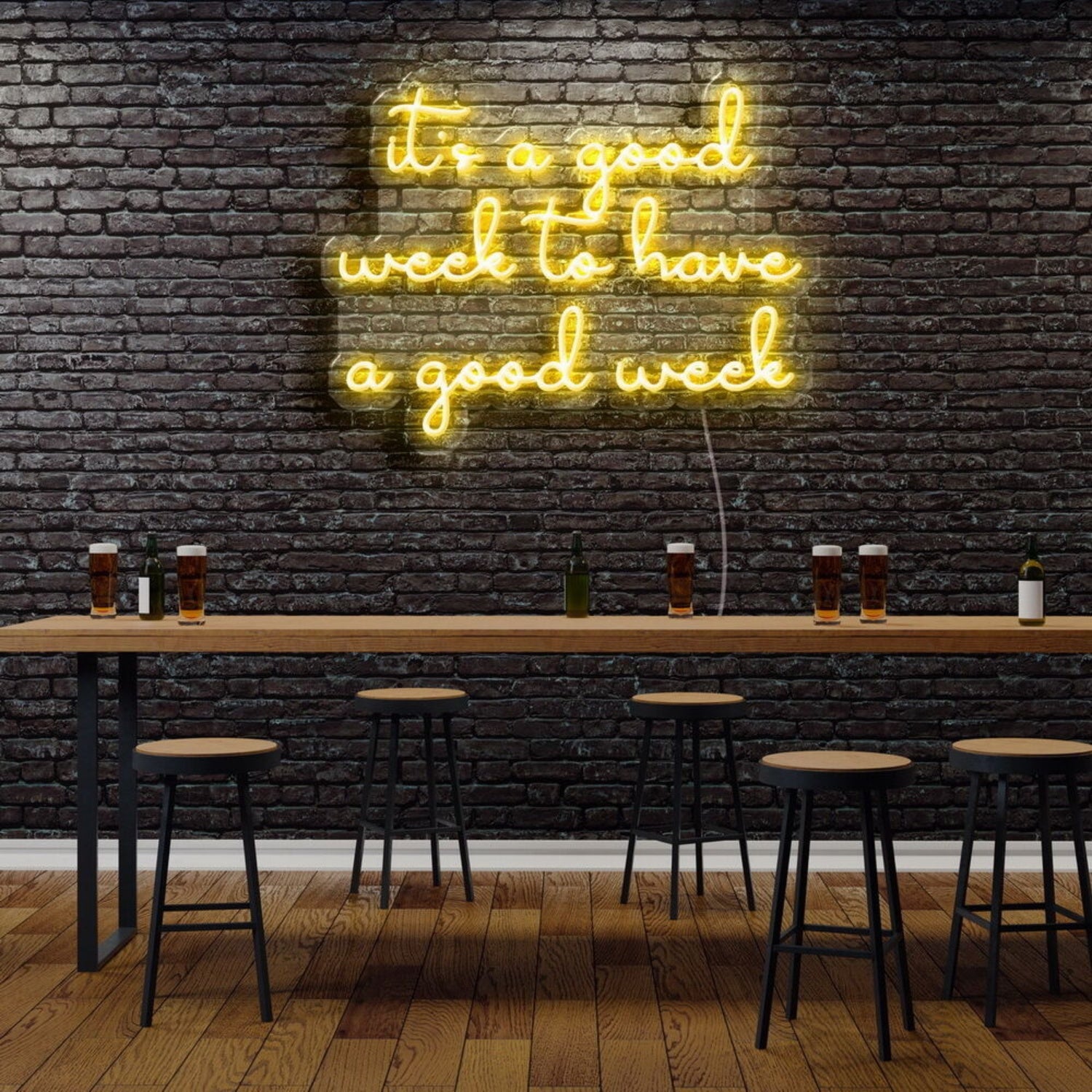 Its A Good Week To Have A Good Week Led Neon Sign | Shineneon